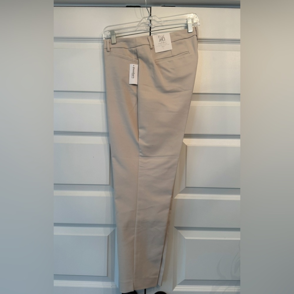 Dressbarn Signature Fit Women's Beige Dress Pants - Picture 3 of 8